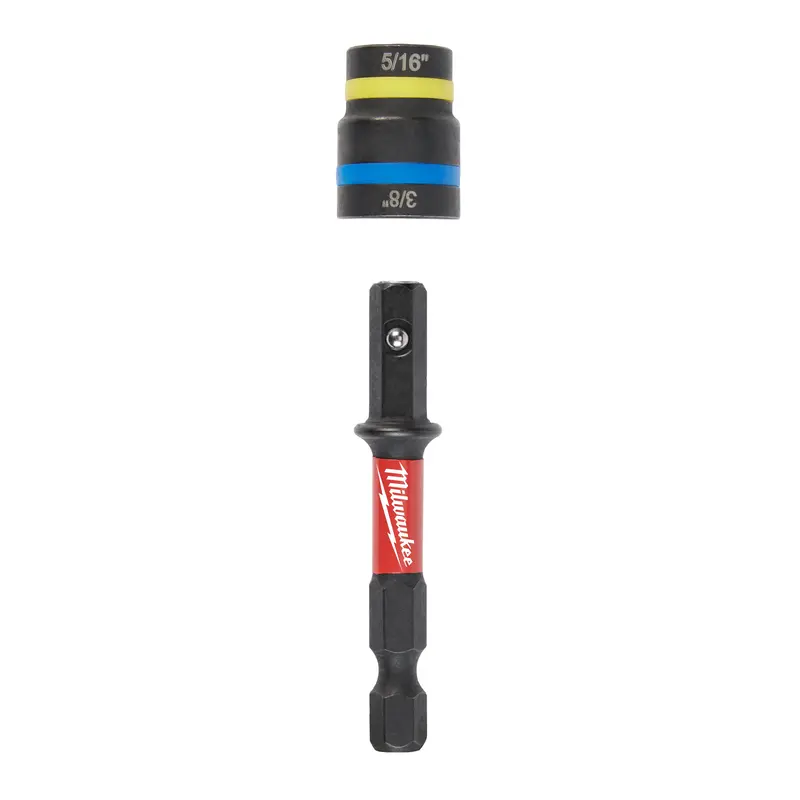 Milwaukee Shockwave Quik-Clear 2-In-1 Magnetic Nut Driver – 49-66-4743 1
