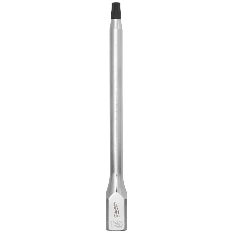 Milwaukee T40 Trx Torx Bit Socket, 3/8" Drive, Extra-Long Shank 1