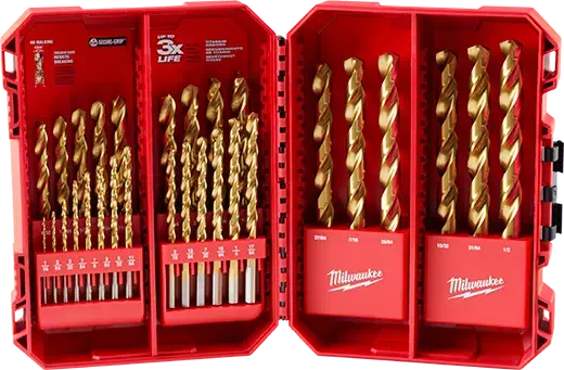 Milwaukee Thunderbolt Titanium Drill Bit Collection – 29-Piece Premium Set (48-89-0012) 1