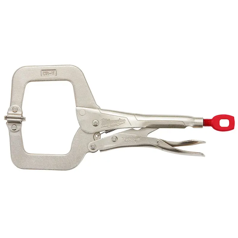 Milwaukee Torque Lock Swivel-Jaw C-Clamp – 11" – 48-22-3521 1