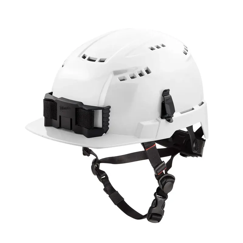 Milwaukee Vented Front-Brim Safety Helmet For Enhanced Comfort And Ventilation 1
