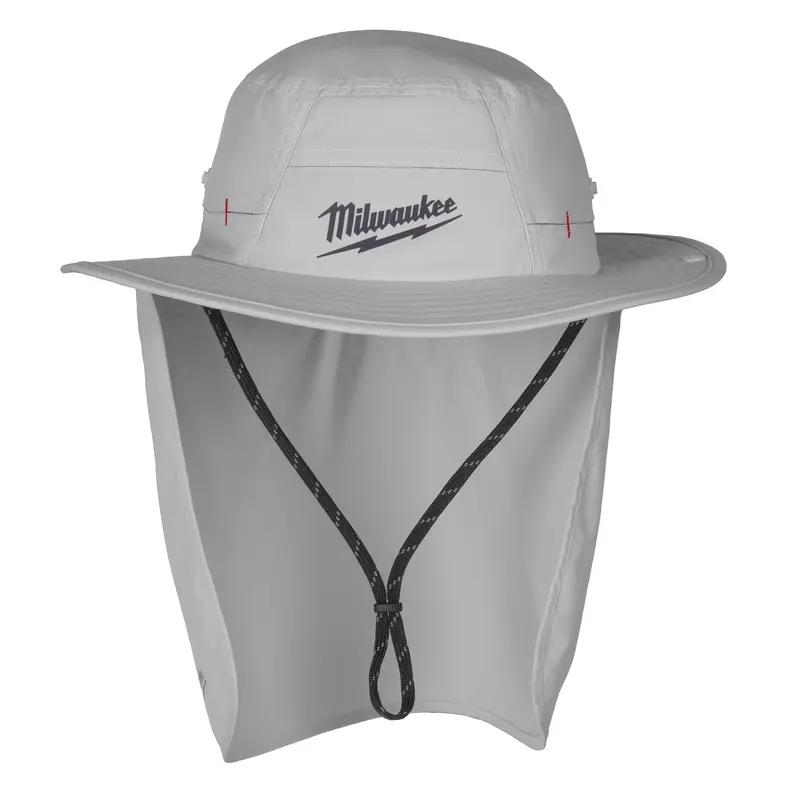 Milwaukee Workskin Sunshade Hat – Gray, Small (Model M770G-Sm) 1