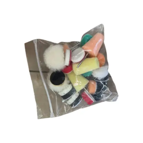 Mini Polisher Replacement Foam Pads – 20-Pack Assortment 1