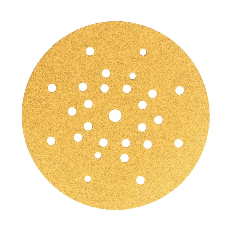 Mirka Gold 9-Inch Grip Sanding Discs – 25-Pack, Premium Abrasive Discs 1