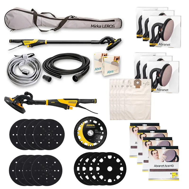 Mirka Master Sanding & Finishing Tool Set For Contractors And Pros 1