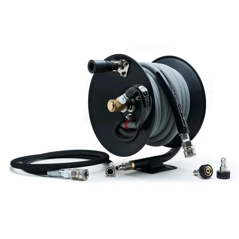 Mtm Hydro 50-Foot Premium Hose Reel Kit – Fully Assembled With Mounting Hardware 1