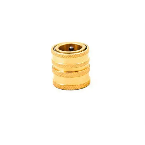 Mtm Hydro Premium Brass Garden Hose Coupler – Corrosion-Resistant Fitting 1