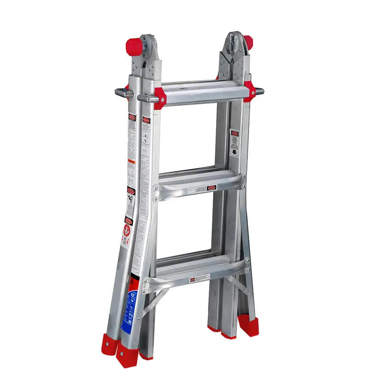 Multi-Function Aluminum Telescoping Ladder – Lightweight & Adjustable 1