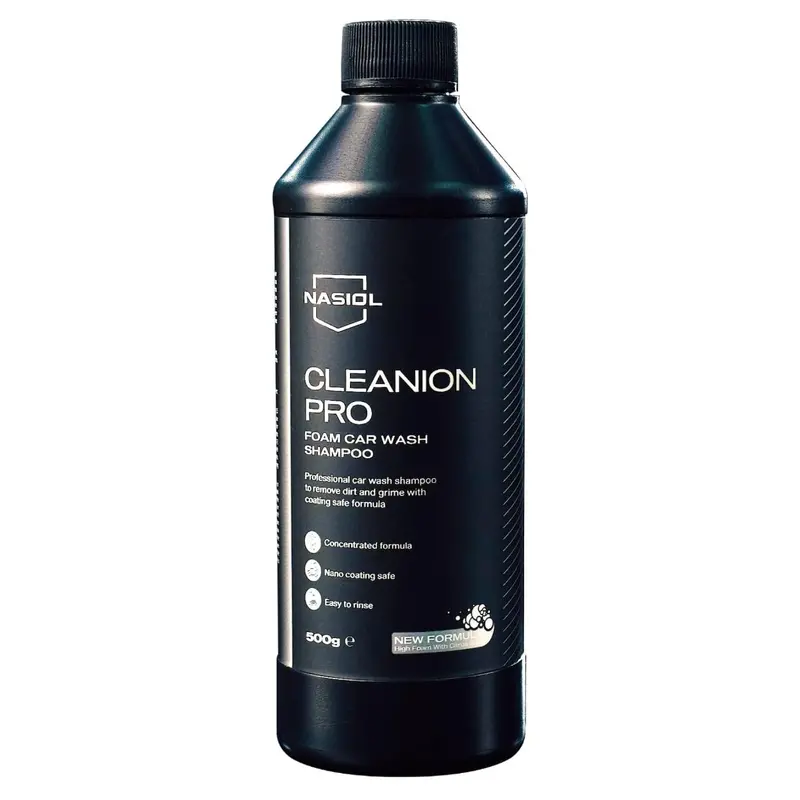 Nasiol Cleanion Pro – Nano-Coating Safe Car Shampoo With Thick Foam & Citrus Scent For Ceramic-Coated Vehicles 1