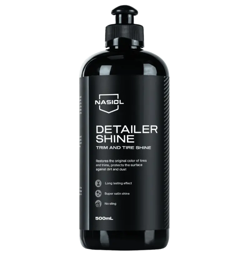 Nasiol Detailershine Trim Dressing – 500 Ml Shine & Protection Formula 1