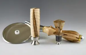 Niles Stainless Steel Pizza Night Kit – Woodturning Project Set 1