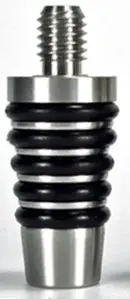 Niles Stainless Steel Whiskey Stopper – Cosmopolitan Style (Ss-4000) 1