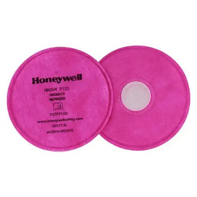 North Honeywell 75Ffp100 Dual P100 Particulate Filters 1
