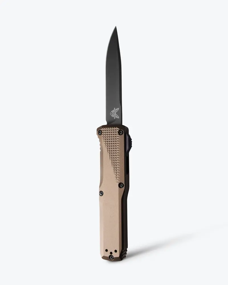 Phaeton Folding Knife – Dark Earth Aluminum Frame 1