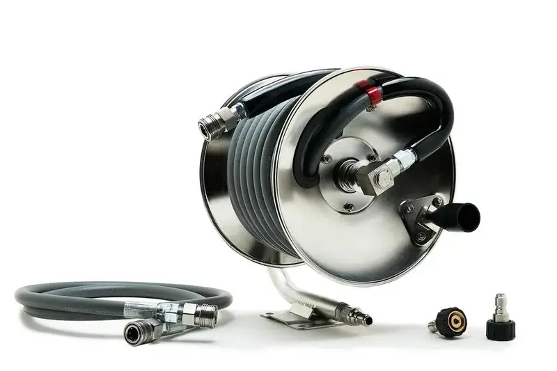 Prima 50-Foot Pre-Assembled Hose Reel Kit 1