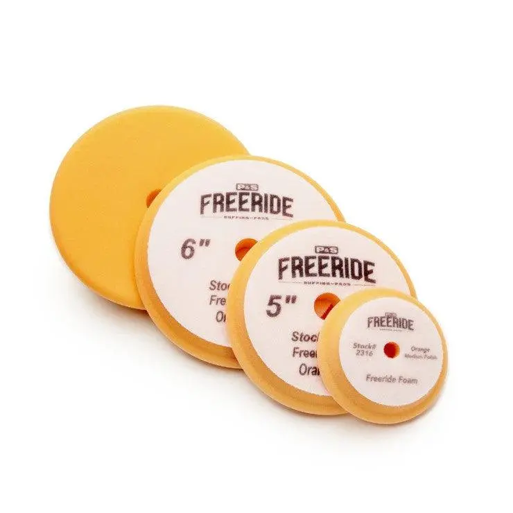 P&S Db Freeride Orange Foam Pad – Balanced Medium Polish For Swirl Removal 1