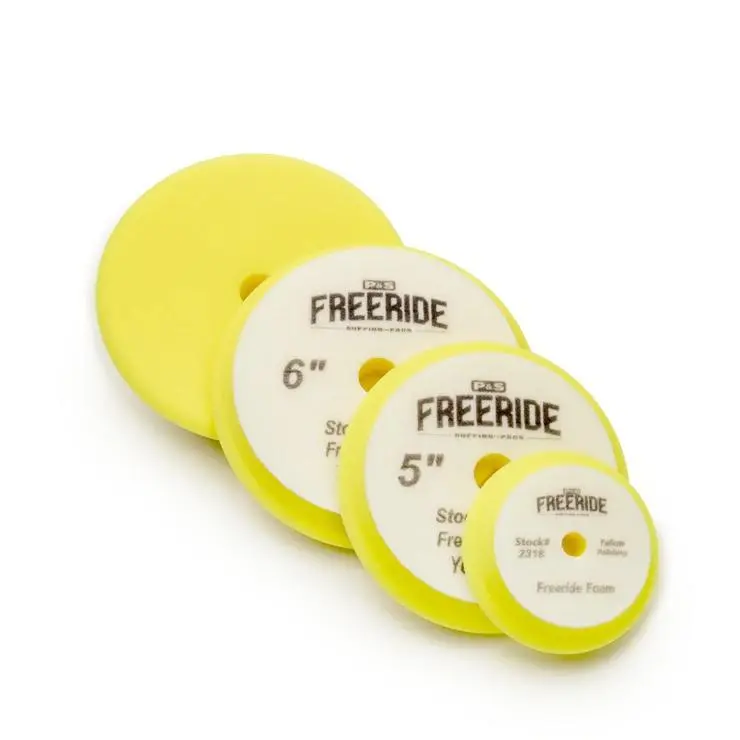 P&S Db Freeride Yellow Foam Polishing Pad – Soft Buffing For Gloss Enhancement 1