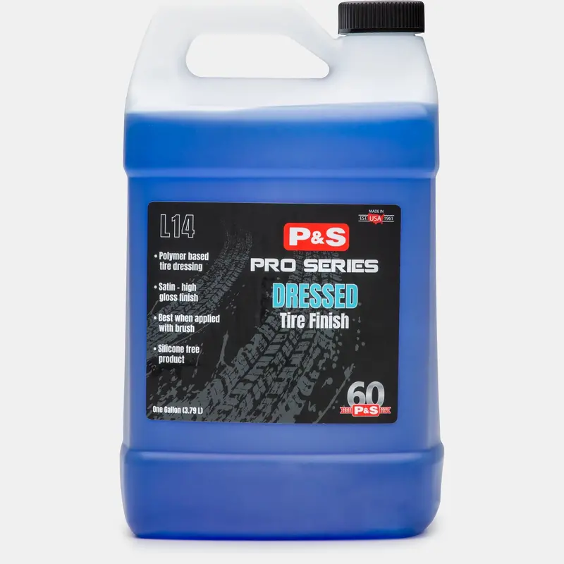 P&S Dressed Tire Finish – Gloss-Enhancing, Long-Lasting Tire Dressing (Gallon) 1
