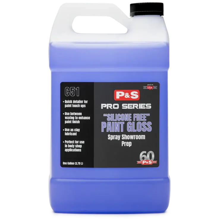 P&S Pro Series Silicone-Free Paint Gloss – Gallon-Sized Finish Enhancer For Show-Quality Shine 1