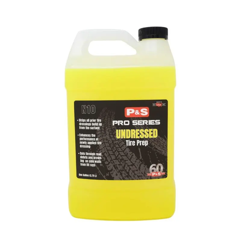 P&S Undressed Tire Prep – Clay-Free Decontaminating Cleaner For Bare Rubber 1