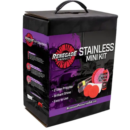 Renegade Stainless Steel Mini Detailing Kit 1