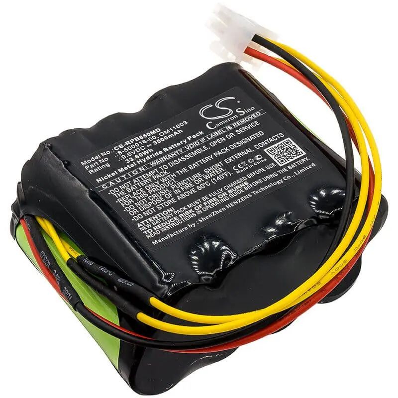 Respironics Bipap Focus Ventilator Battery – 9.6V, 3500Mah Ni-Mh (8-500016-00) 1