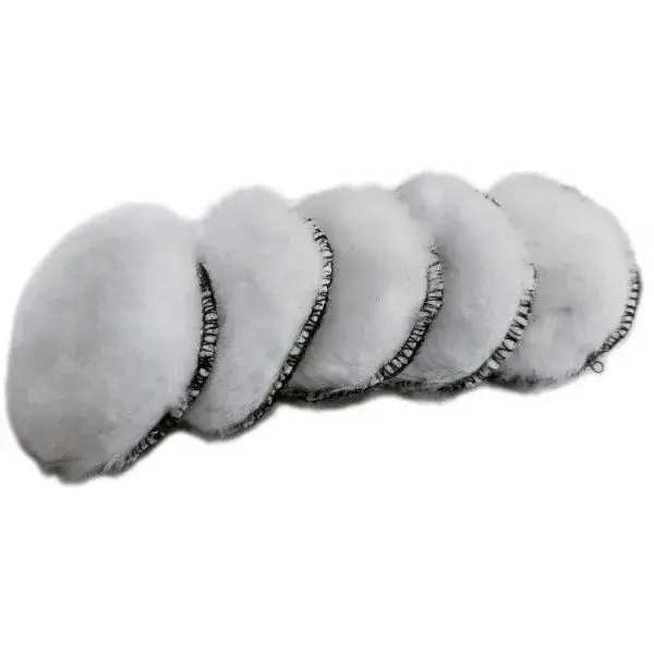 Rikon 2" Hook-And-Loop Wool Buffing Pad 1