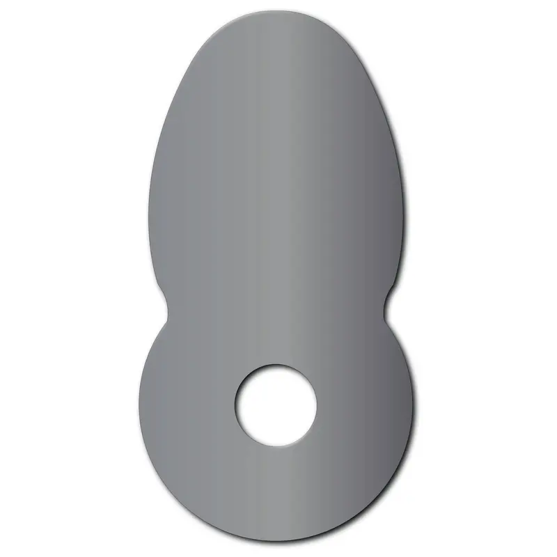 Rikon 70-816 Fingernail-Shaped Carbide Insert Cutter – 5Mm For 70-800 Turning System 1