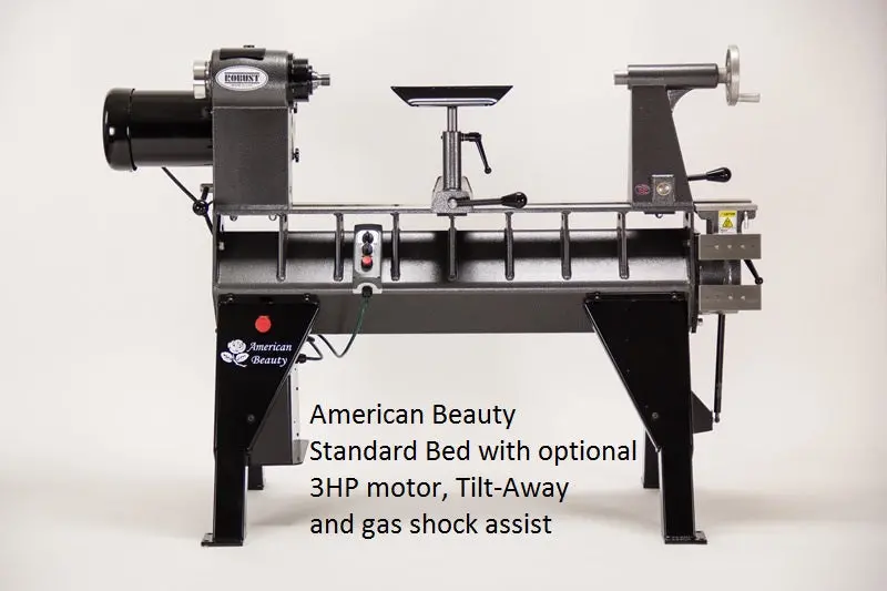 Robust American Beauty – Handcrafted Woodturning Display Piece 1