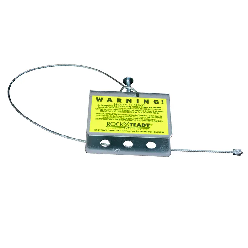 Rocksteady® Drywall Stabilizer Clips For Secure Panel Alignment 1
