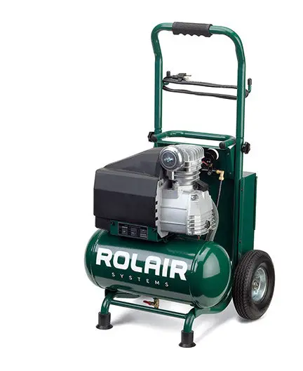 Rolair Vt20Tb Twin-Tank Portable Air Compressor 1