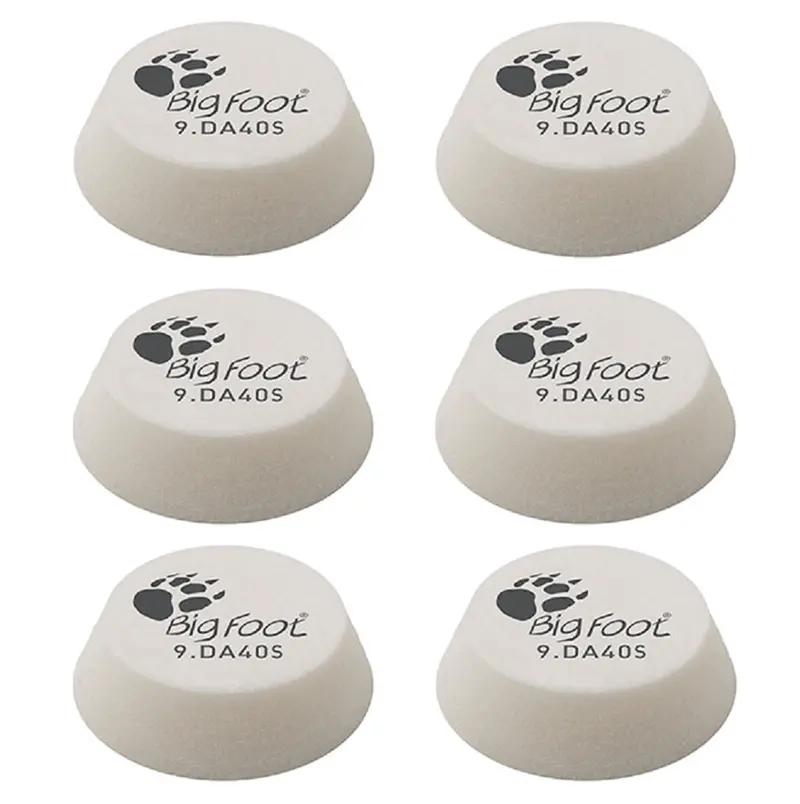 Rupes Da White Ultra-Fine Finishing Foam Pad – 1.25" & 2" (Multi-Pack) 1