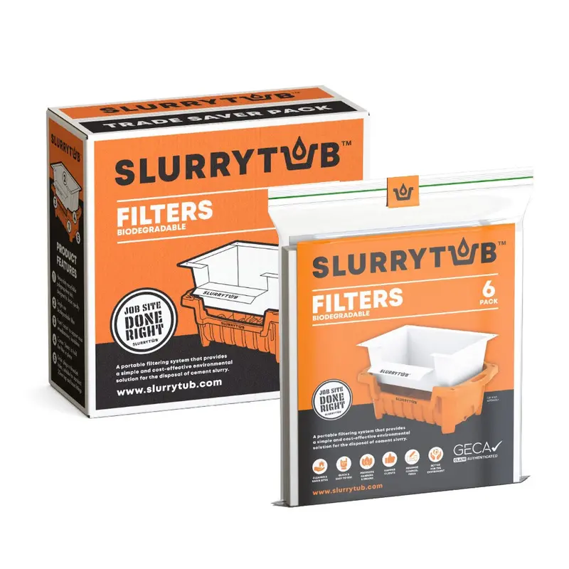 Slurrytub Reusable Wash Filters For Slurry Containment 1