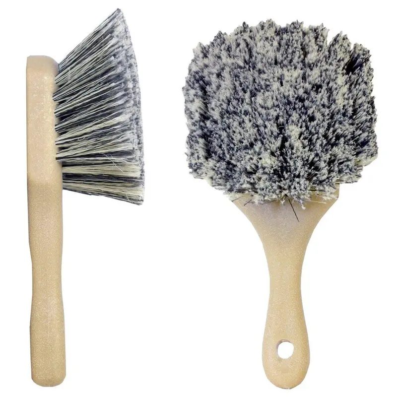 Sm Arnold Flexible Density Wheel Well Brush – Short-Handle Detailing Brush For Tight Spaces 1