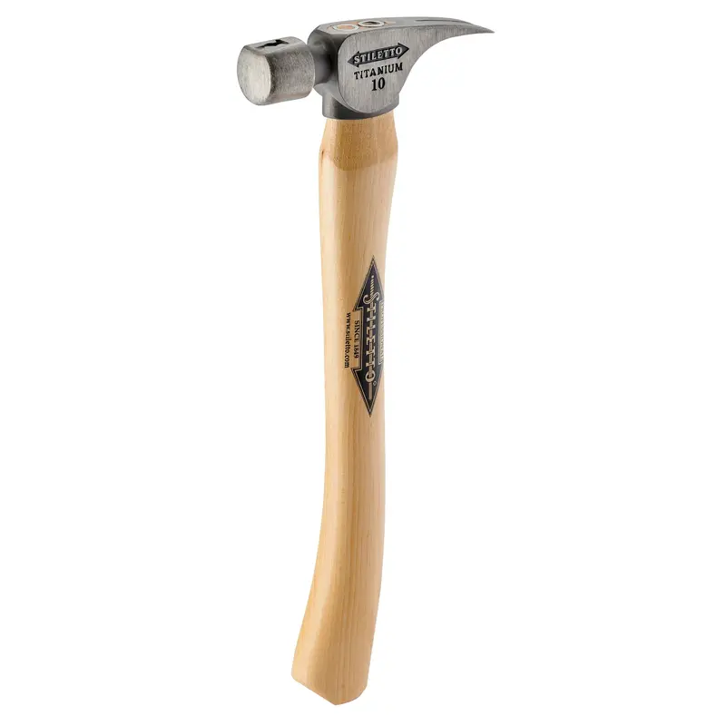 Stiletto Titanium 10 Oz Framing Hammer With Fiberglass Handle (Fh10C) 1