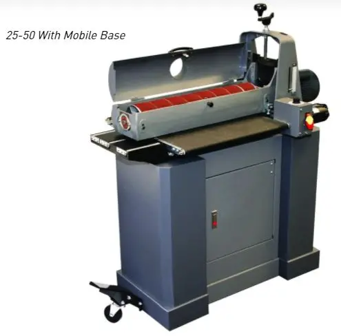 Supermax 25-50 Drum Sander – With Enclosed Stand And Mobile Base 1