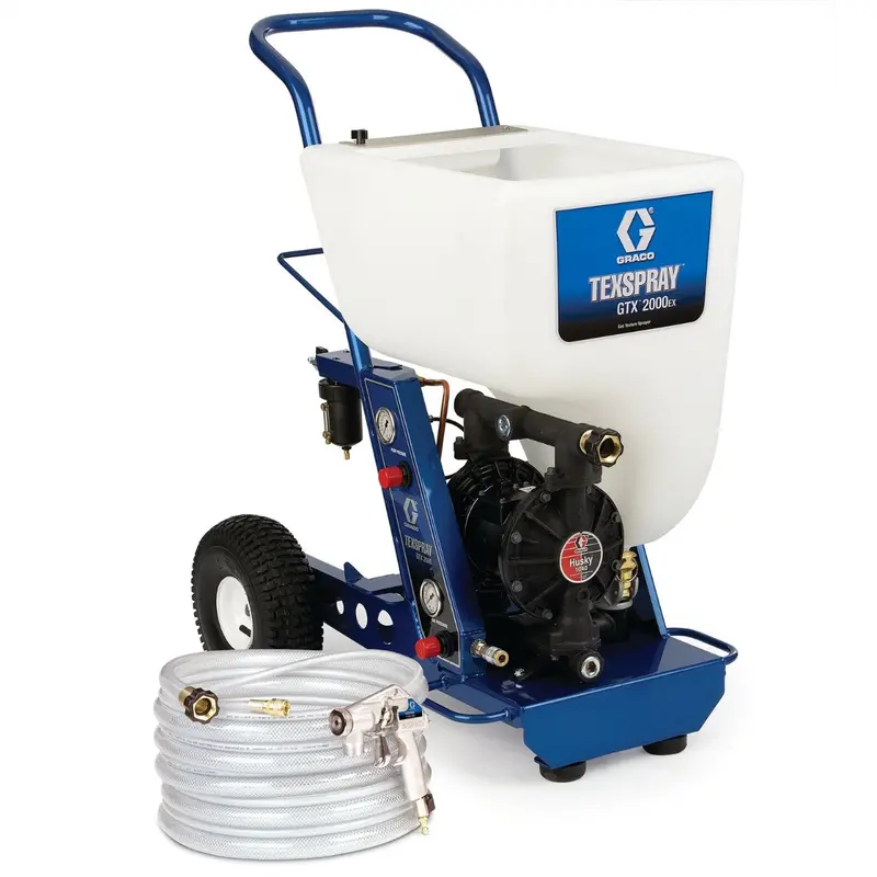 Texspray Gtx 2000Ex Air-Powered Texture Sprayer With Graco-Compatible Trigger Gun 1