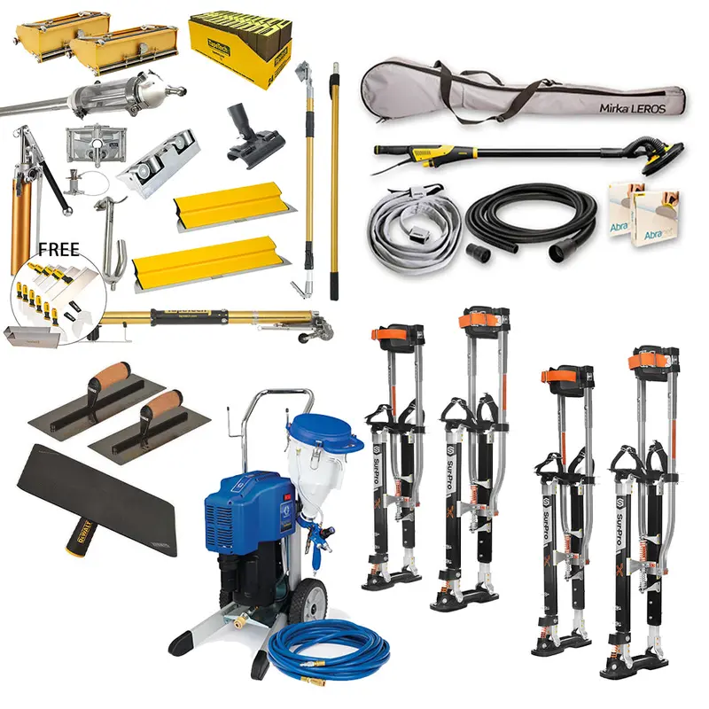 The "I Want To Clean Out Bart" Drywall Cleanup Tool Collection 1