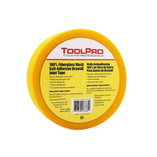 Toolpro High-Strength Fiberglass Drywall Tape – 1-7/8 In × 300 Ft 1