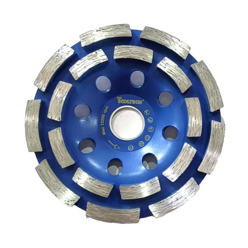 Tooltech Double-Cup Diamond Grinding Wheel For Concrete 1