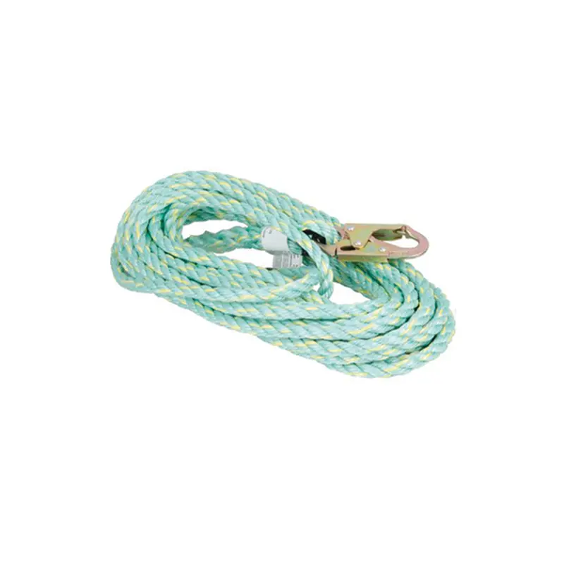 Vertical Lifeline Assembly: Snap Hook With Back-Spliced Termination 1