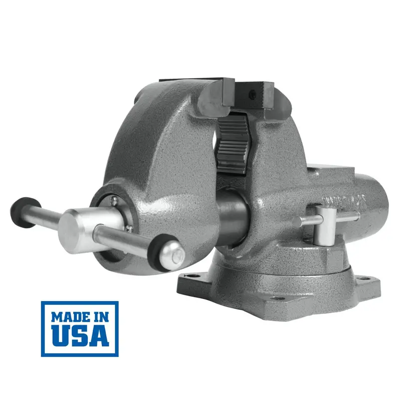 Wilton 3-1/2-Inch Heavy-Duty Pipe And Bench Vise For Workshop Use 1