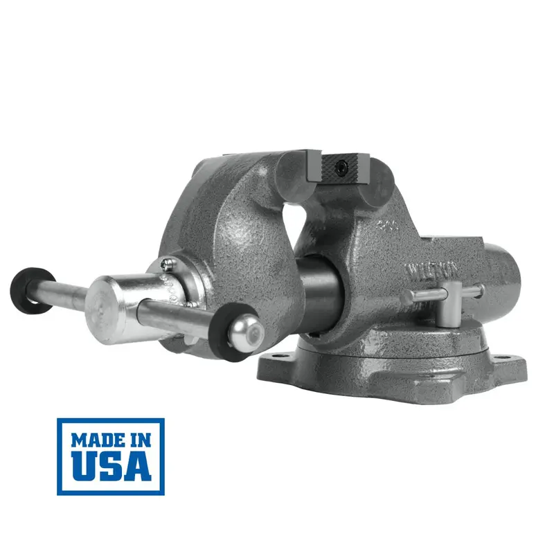 Wilton 4-Inch Compact Machinist Vise – Ideal For Small Parts & Toolmaking 1
