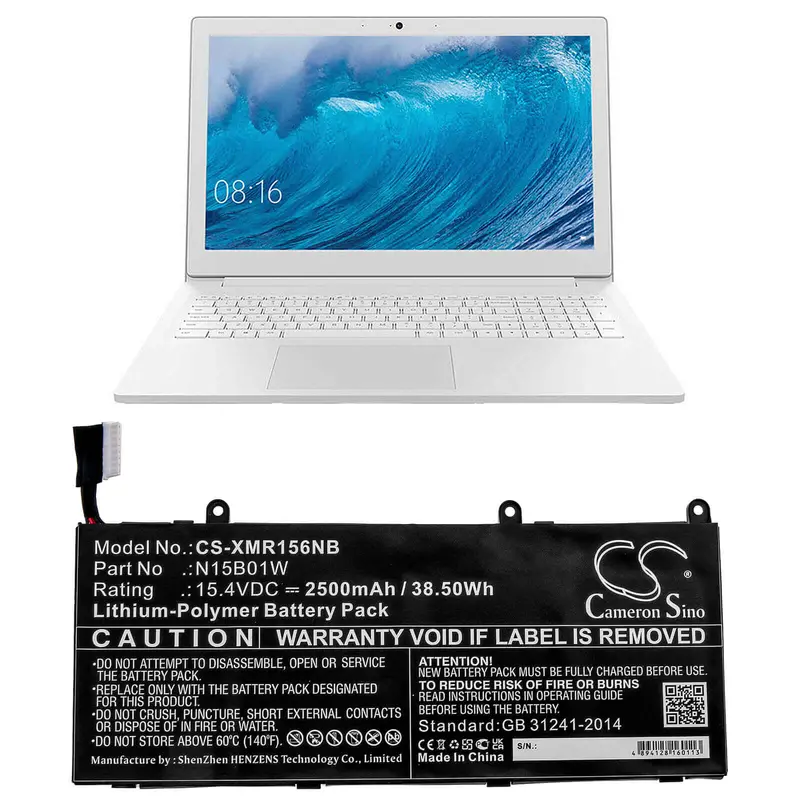 Xiaomi Mi Ruby 15.6″ Laptop Battery – 15.4V, 2500Mah Li-Ion 1