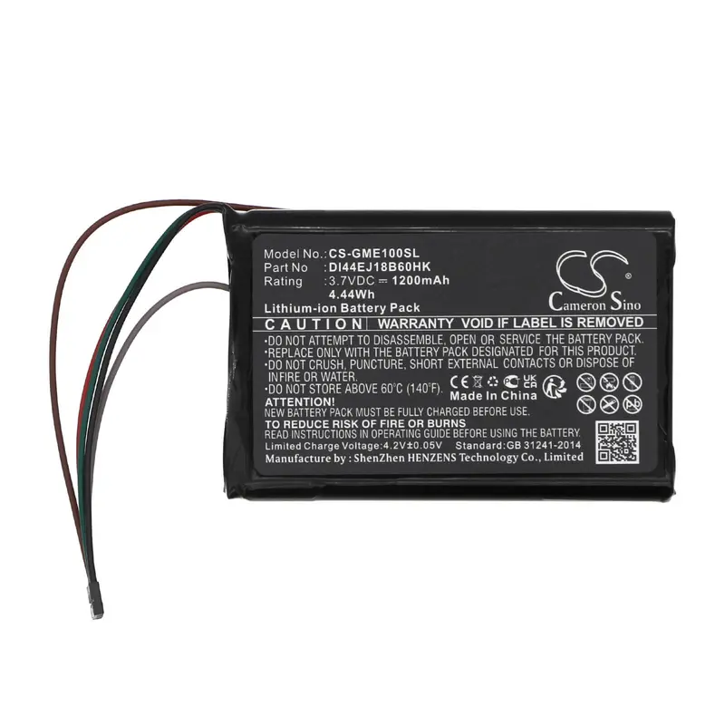 3.7V 1200Mah Li-Ion Gps Battery For Garmin Edge 1000 (Replaces 361-00035-06) – 4.44Wh 1