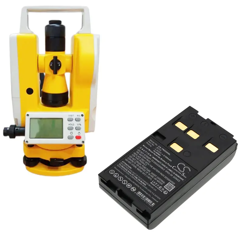 4.8V 2100Mah Ni-Mh Survey Equipment Battery For Hi-Target Dt02 Total Stations – 10.08Wh 1