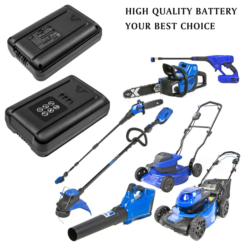 40V Kobalt Cordless Lawn Mower Battery – 6000Mah Li-Ion For Km-1640-06, Km-4040-06 & Kb2540C-06 (240Wh) 1
