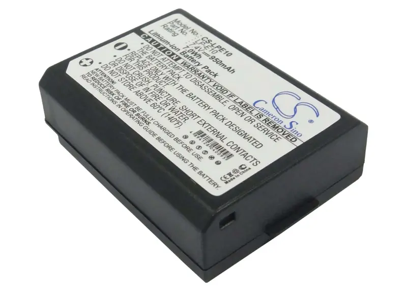 7.4V 950Mah Camera Battery For Canon Lp-E10 And Dslr Models Ds126291 / Ds126491 1