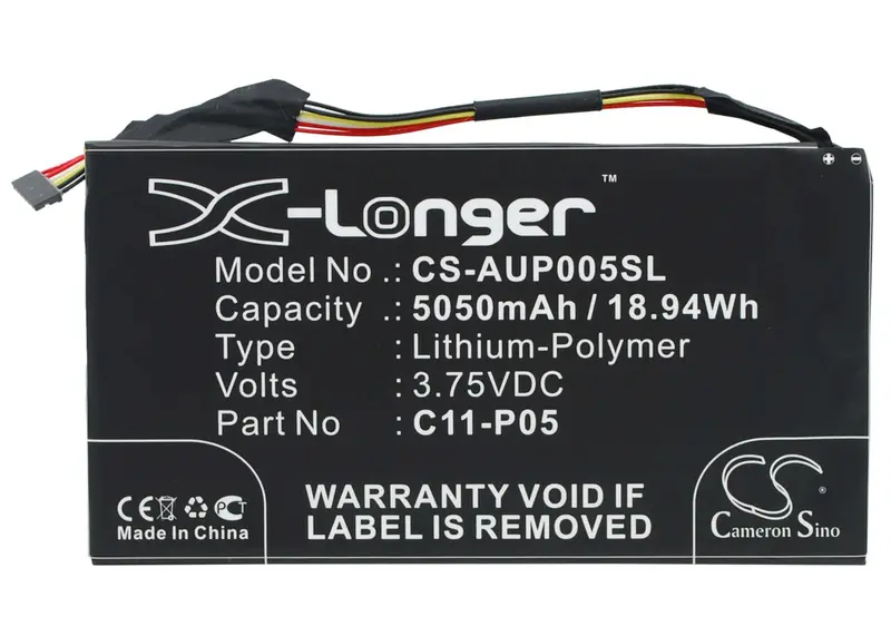 Asus Padfone Infinity A80 Tablet Battery – 3.75V 5050Mah Li-Polymer (18.94Wh), C11-P05 Compatible 1
