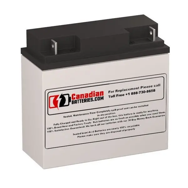 Dahua Dhb12170 Replacement Battery – 12V, 17Ah Sla With Nb Terminals 1